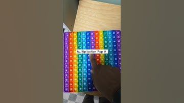 Multiplication Pop it #popit #fidgettoys #satisfying #relaxing #fidget #asmr #asmrsounds #asmrvideo