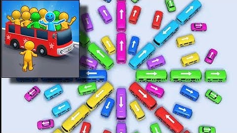 Vehicle Out Bus Jam Puzzle Level 1-10 Walkthrough Gameplay Android,iOS