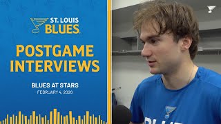 Feb. 4: Postgame Interviews