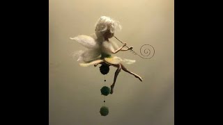 A fairy with Flute（Needle felting）