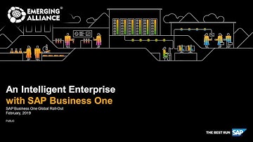 An Intelligent Enterprise with SAP Business One - Automated Invoice Recognition