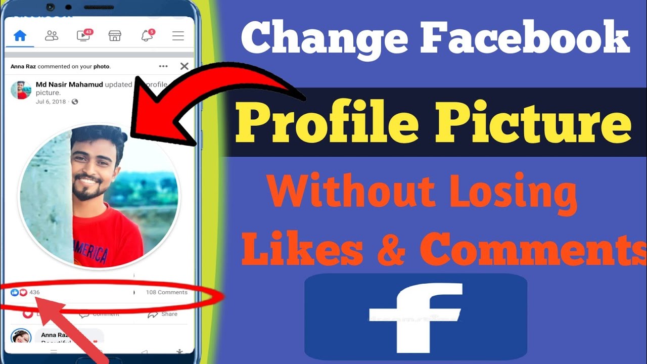 How to change facebook profile picture without losing likes and comments add old profile 