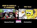 Annie VS Garcello “Dilemma” with SpongeBob & Patrick | Hazy River Mod | GAME x FNF Animation