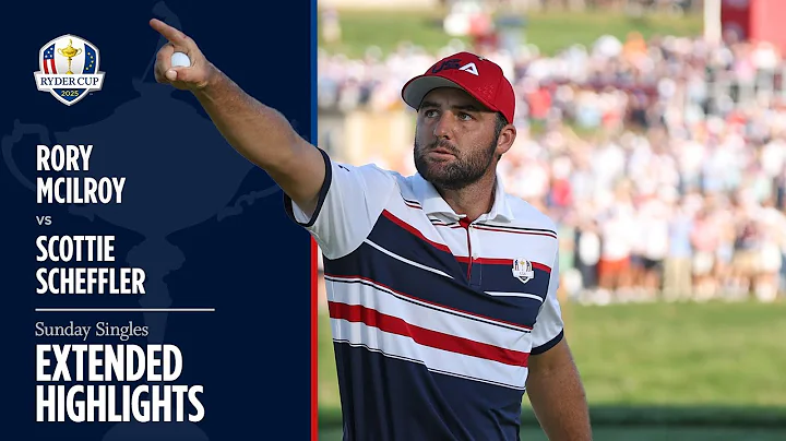 Rory McIlroy vs Scottie Scheffler Extended Highlights | Sunday Singles | 2025 Ryder Cup