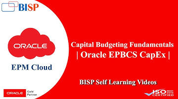 Capital Budgeting Fundamentals | Oracle EPBCS CapEx | BISP EPBCS | EPBCS CapEx