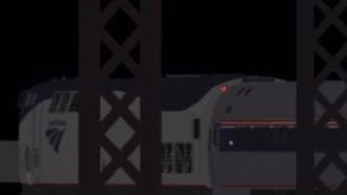 [Legacy] Metro-North R&R by JS - Amtrak 68 Departs Eastport Ft. GE P42DC 162 Startup Sequence
