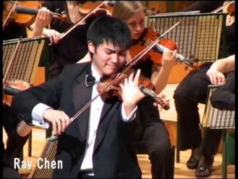 Ray Chen at the Senior Finals of the Menuhin Competition Cardiff 2008