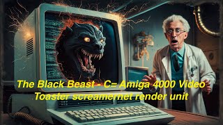 The Black Beast P1   An Amiga 4000 video toaster screamernet rack unit