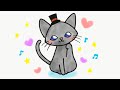 [10000ダウンロード済み√] ���猫 イラスト かわいい 253646-黒猫 イラスト 無料 かわいい