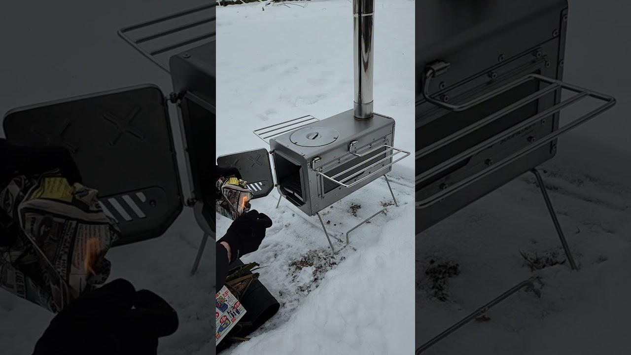 Soomloom Wood Stove – First Burn & Initial Impressions - YouTube