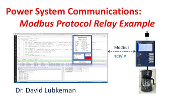 Power System Communications - Modbus Protocol Relay Example
