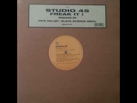 STUDIO 45 『FREAK IT!』 Studio 45 – Freak It – Vinyl (12