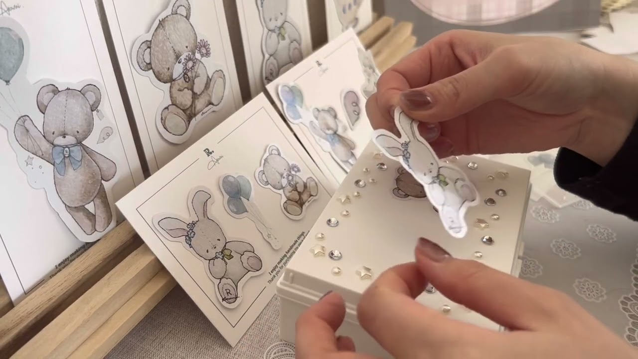 もうすぐ販売開始のステッカーを使ってみる.*･ﾟ　.ﾟ･*.