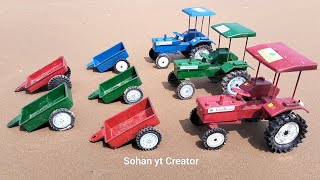 Mini Tractor Sand And Biscuits Loading Tractor Video Sohan Yt Creator