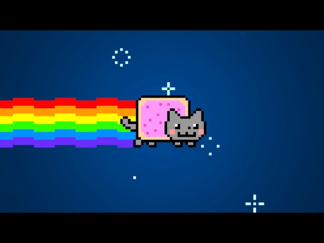 Nyan Cat 12 hours (8K) class=