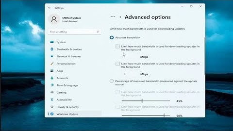 How To Limit Windows Update Bandwidth In Windows 11 [Tutorial]