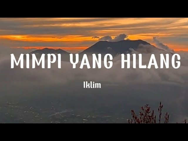 MIMPI YANG HILANG - Iklim - Delisa Herlina Cover class=