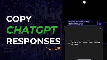 How to Copy ChatGPT Responses in iPhone  | Latest Guide