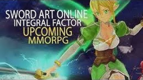 Sword Art Online Integral Factor Trailer And Reaction