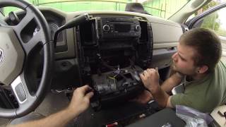 How to replace a blend door actuator on a 2010 dodge ram 1500