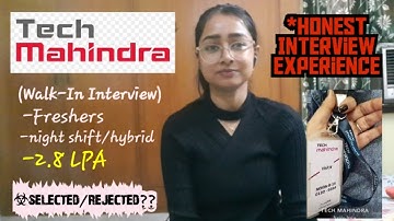 🖇Tech Mahindra Walk-in Interview Experience | Sector 56 Noida | Job Offer & Salary Breakdown!