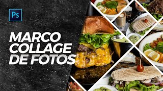 Cómo hacer un COLLAGE con fotos utilizando grilla | Photoshop Tutorial