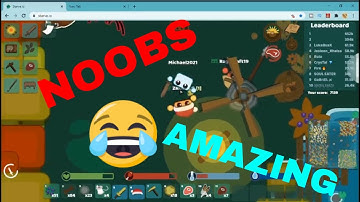 Starve.io for the first time!!! (RageCraft19)