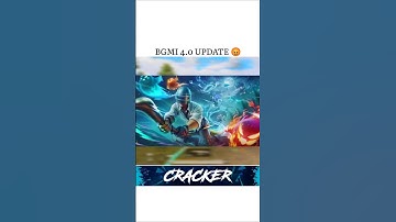 BGMI 4.0 UPDATE 😡