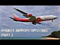 Incredible Beach Planespotting at Phuket International Airport, Thailand! | PART 2