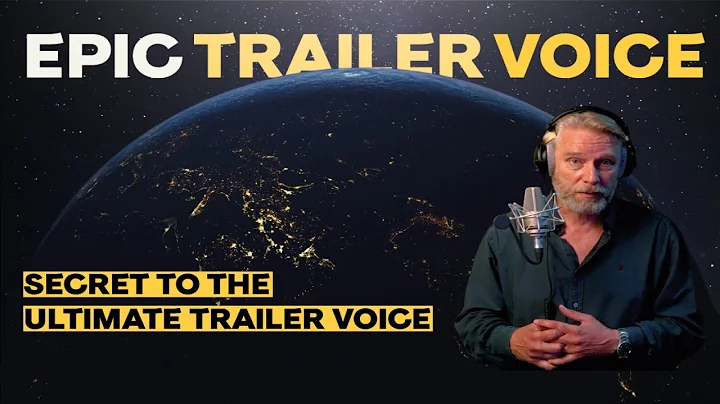 How To Do A Movie Trailer Voice: How To Get That Epic Sound!