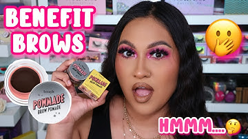 NEW!  BENEFIT COSMETICS | POWMADE BROW POMADE | BROW TUTORIAL