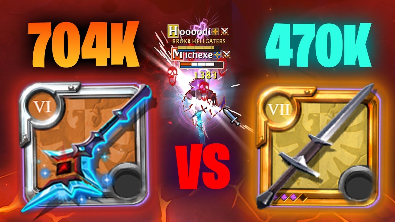 700K Infamy Rotcaller(6.3) vs 470K Infamy Claymore(7.3) fight FULL VOD 2v2 Hellgates |Albion Online|