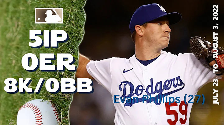 Evan Phillips | July 23 ~ Aug 3, 2022 | MLB highli...