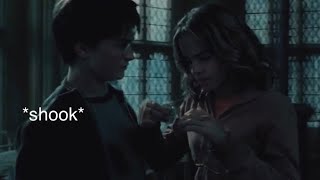 harry and hermione being an iconic duo
