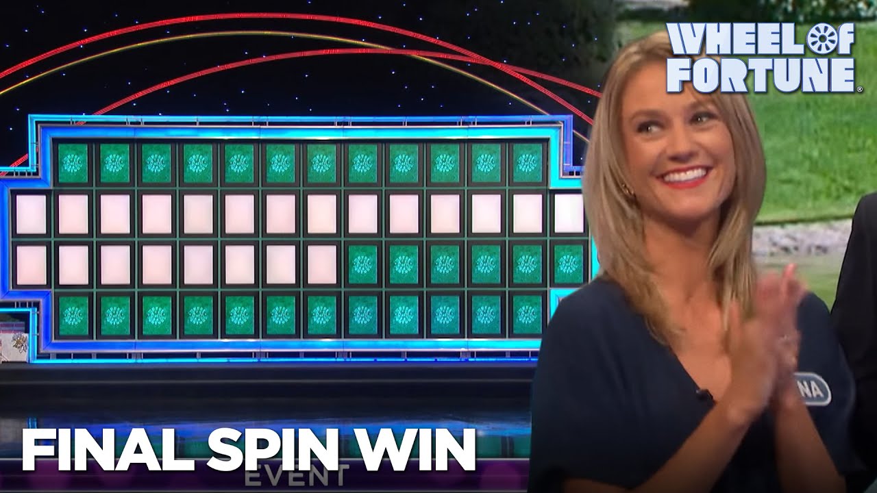 Sheena Wins BIG With the Final Spin  Wheel of Fortune