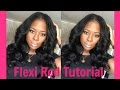 No Heat Bombshell Waves Flexi Rod Tutorial