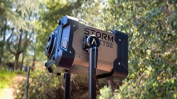 Using the Most Powerful LED Light on a Film Set: Aputure XT52 + Parallel Beam