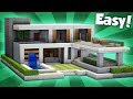 Minecraft: How to Build a Modern House Tutorial (#8) 2018