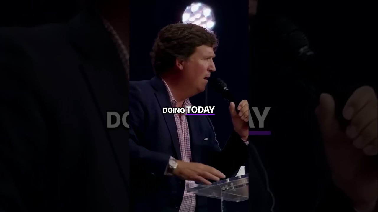 Tucker Carlson S Fiery Speech At Turning Point USA