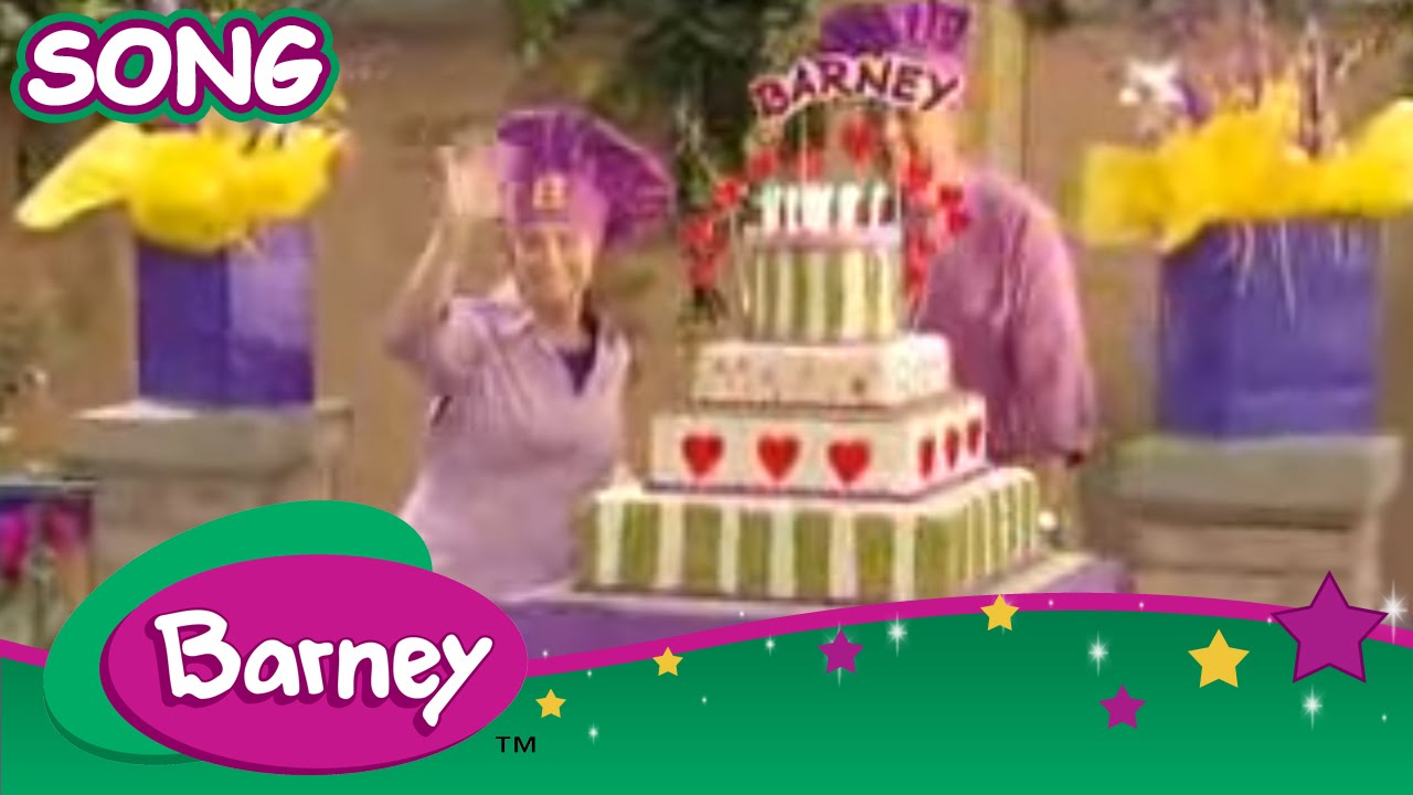 Barney Happy Birthday Barney Growing Song Youtube
