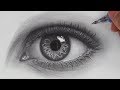 أغنية How to Draw Hyper Realistic Eyes | Step by Step