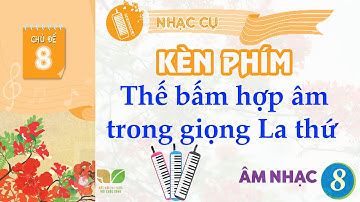 CHỦ ĐỀ 8: NHẠC CỤ KÈN PHÍM - THỰC HÀNH THẾ BẤM HỢP ÂM TRONG GIỌNG LA THỨ | SGK ÂM NHẠC 8 KNTT