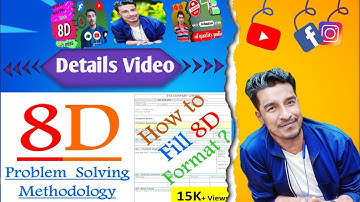 What is 8D problem solving methodology? How to fill 8D report? [8D problem solving tools] 8D Steps