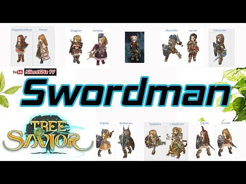 Tree of savior อาชีพ Swordman อธิบายความสามารถทุกอาชีพในสายนี้