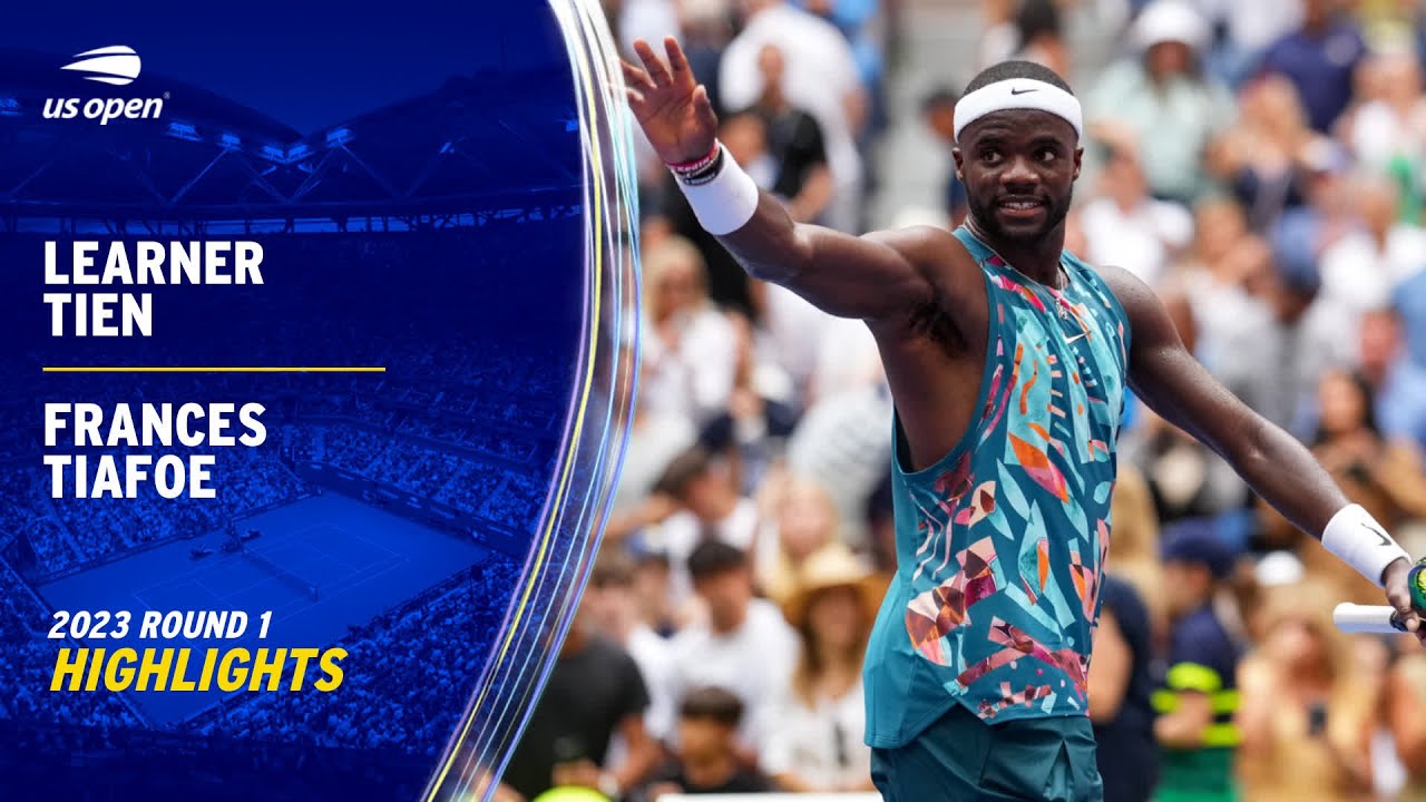 ⁣Learner Tien vs. Frances Tiafoe Highlights | 2023 US Open Round 1