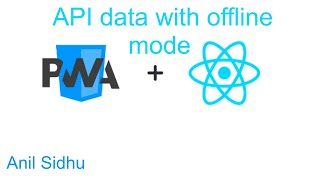 React js pwa tutorial #9 API data in offline mode | Progressive web app