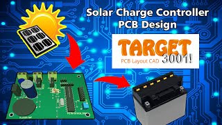 Solar Charge Controller PCB design