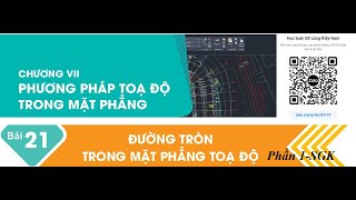 Đường tròn trong mặt phẳng tọa độ
