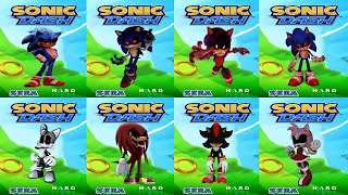 Sonic Dash - All EXE Characters Unlocked Sonic.EXE Amy.EXE Shadow.EXE Knuckles.EXE Tails.EXE