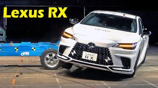 Lexus RX crash test / 衝突試験